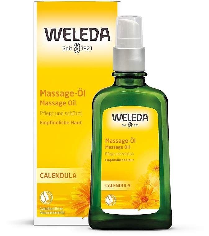 Масажна олія "Календула" - Weleda Calendula Massageol — фото N2