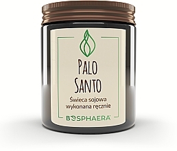 Парфумерія, косметика Ароматична соєва свічка "Пало Санто" - Bosphaera Palo Santo Candle