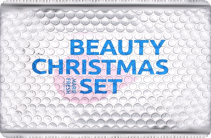 Подарочный набор Beauty Christmas Set тканевая маска + патчи для увлажнения кожи - Marie Fresh Cosmetics (eye/patch/50g + mask/50g) — фото N2