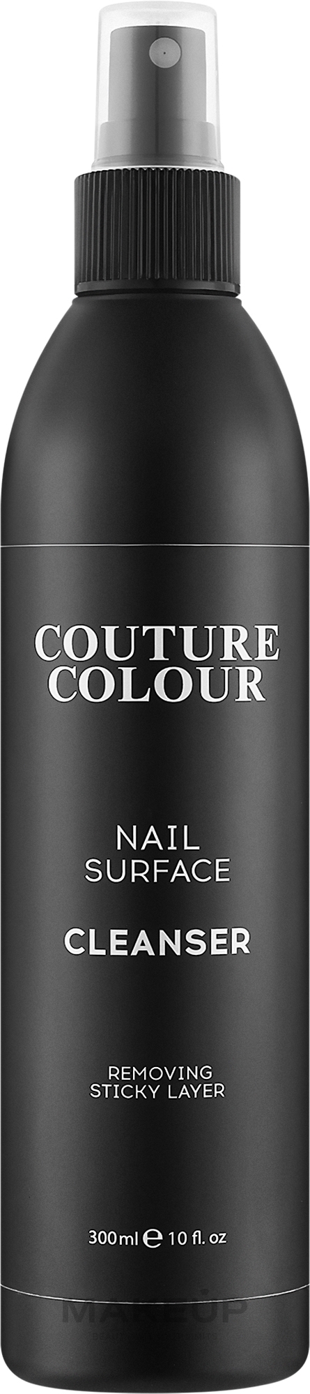 Средство для удаления липкого слоя - Couture Colour Nail Surface Cleanser Remover Sticky Layer — фото 300ml
