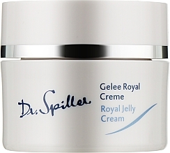 Зволожувальний крем з маточним молочком для жирної шкіри  - Dr. Spiller Royal Jelly Cream — фото N1