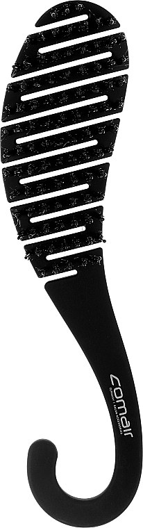 Гнучка щітка з ергономічною ручкою - Comair Black Flex Brush — фото N1