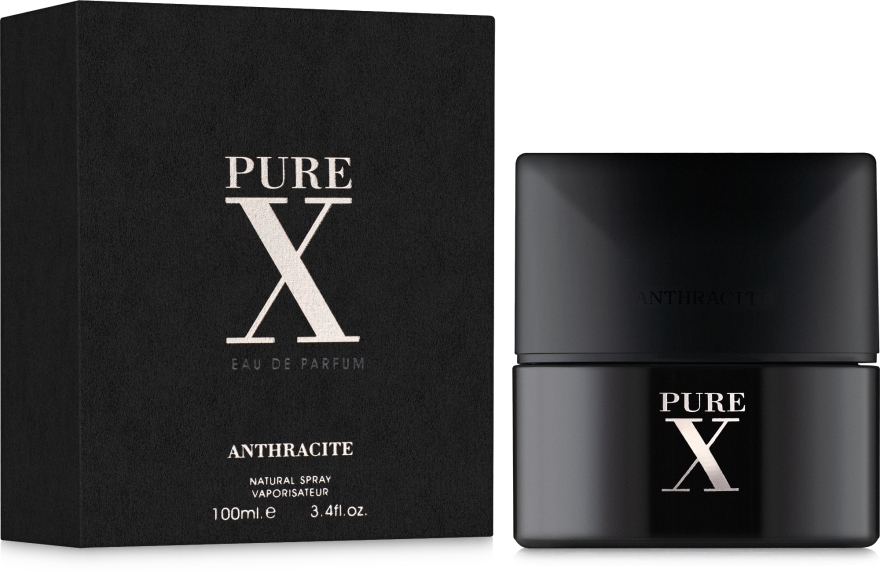 Fragrance World Pure X Anthracite - Парфюмированная вода — фото N1
