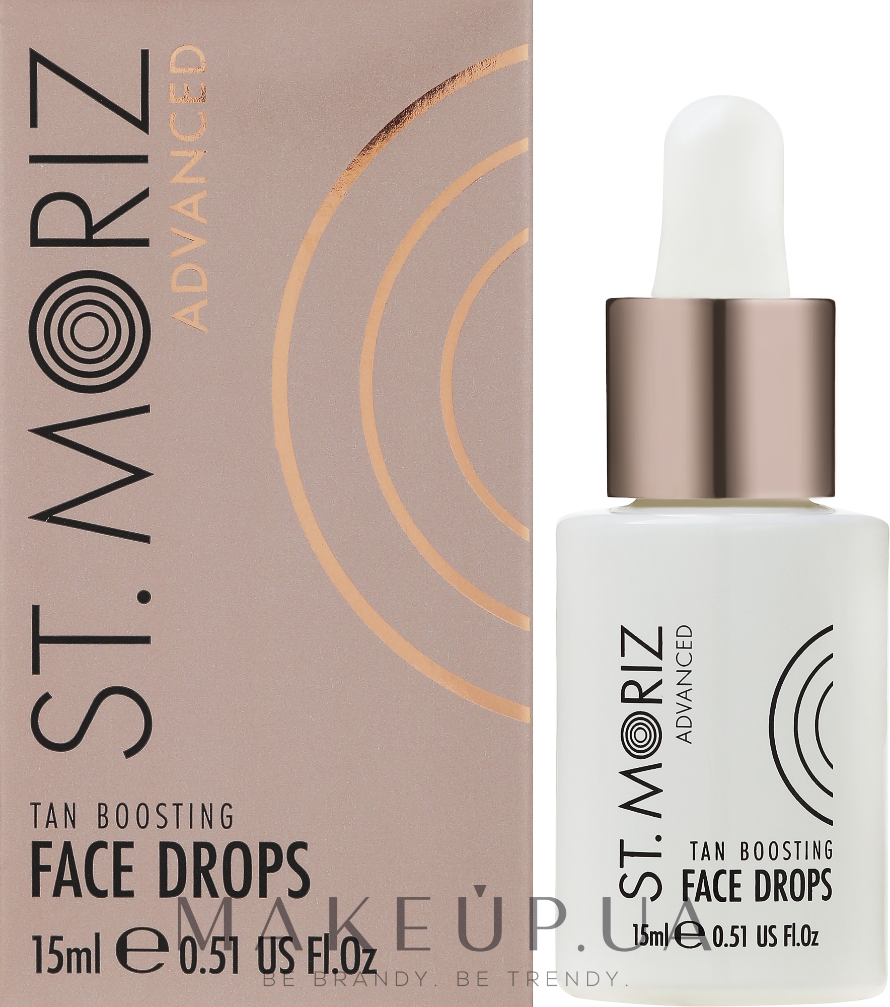 Сыворотка-автозагар для лица - St.Moriz Advanced Pro Formula Tan Boosting Facial Serum — фото 15ml