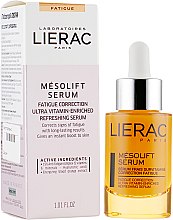 Парфумерія, косметика Сироватка з вітамінами проти втоми  - Lierac Mesolift Serum