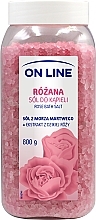 Соль для ванны "Роза" - On Line Rose Bath Sea Salt — фото N1