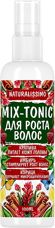 Микс-тоник для роста волос - Naturalissimo Mix-Tonic — фото N1
