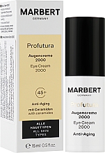 Антивіковий крем для догляду за шкірою навколо очей - Marbert Profutura Augencreme 2000 — фото N2