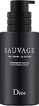 Духи, Парфюмерия, косметика Dior Sauvage The Toner Powered By Cactus - Лосьон для лица с экстрактом кактуса