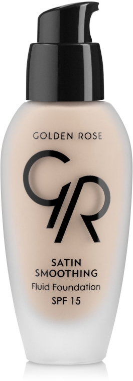 Тональний крем - Golden Rose Satin Smoothing Fluid Foundation SPF15