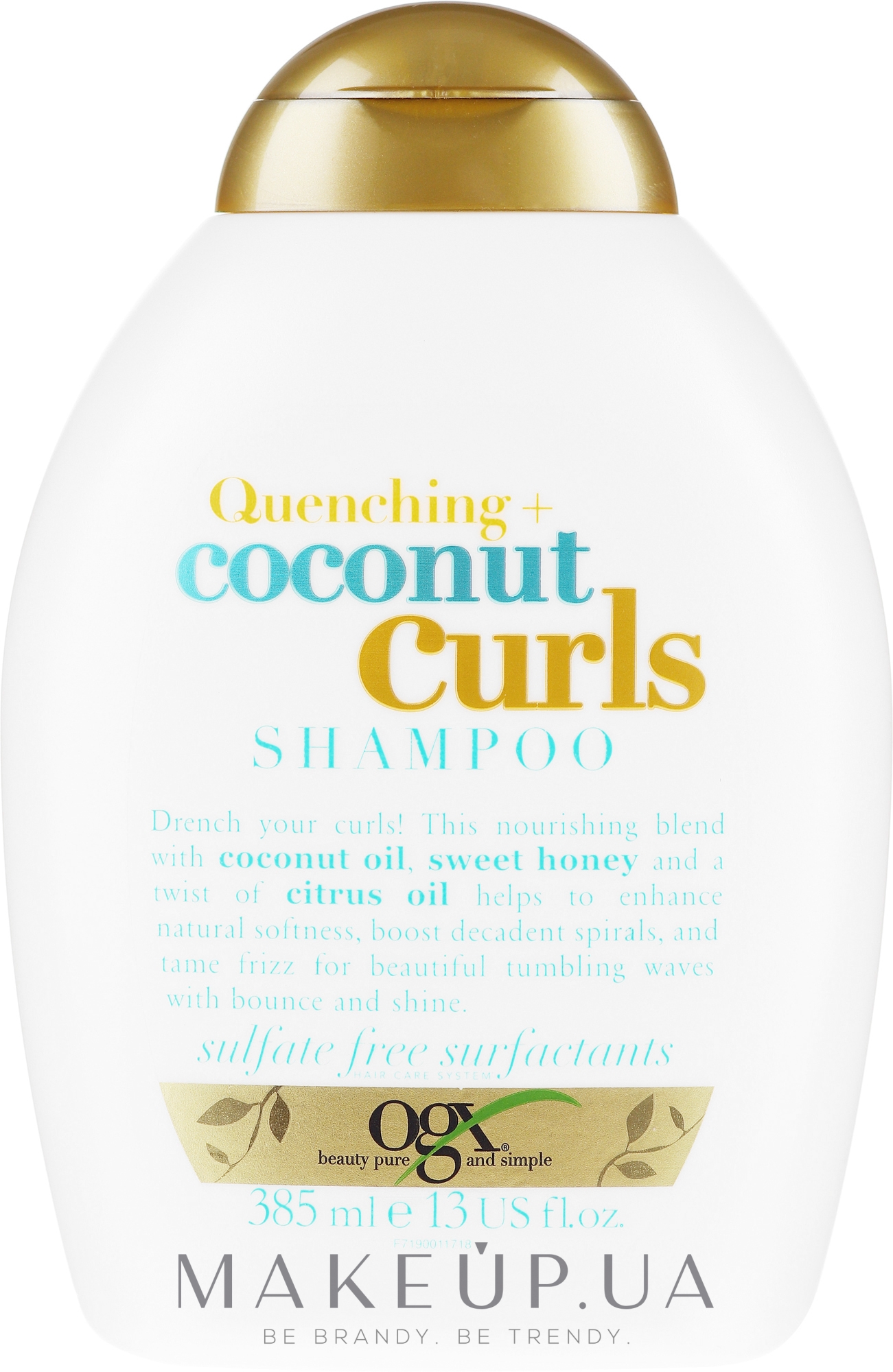 Шампунь для волосся - OGX Coconut Curls Shampoo — фото 385ml