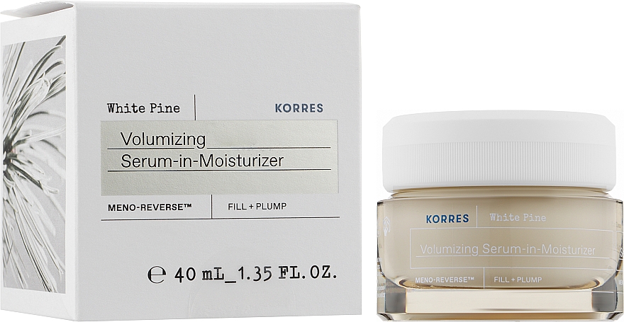 Дневной крем для нормальной и комбинированной кожи - Korres White Pine Volumizing Serum-in-Moisturizer — фото N2