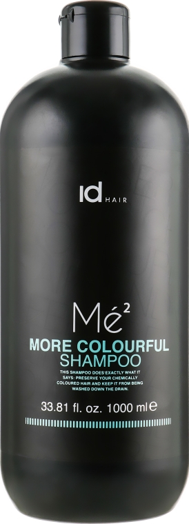 Шампунь для фарбованого волосся - idHair Me2 More Colourful Shampoo — фото N3