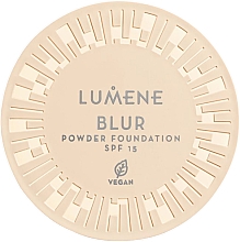 Тональная крем-пудра для лица - Lumene Blur Longwear Powder Foundation SPF 15 — фото N2