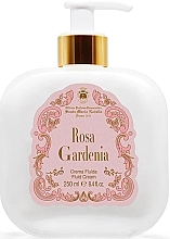 Парфумерія, косметика Santa Maria Novella Rosa Gardenia - Крем-флюїд для тіла (помпа)