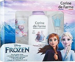 Духи, Парфюмерия, косметика Corine De Farme Disney Frozen II - Набор (edt/30ml + sh/gel/300ml + accessories/3pcs)