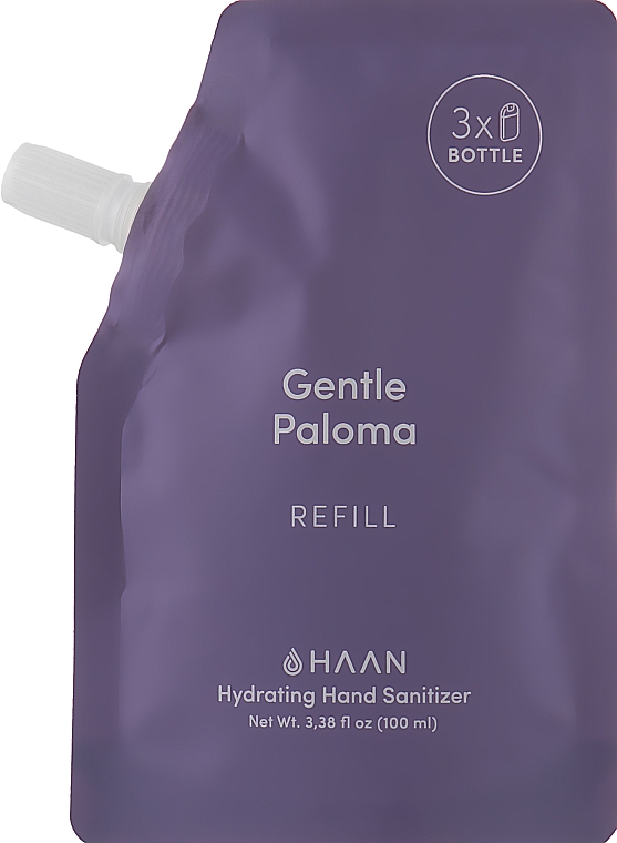 Антисептик для рук "Ніжна Палома" - HAAN Hydrating Hand Sanitizer Gentle Paloma (змінний блок) — фото N1
