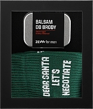 Духи, Парфюмерия, косметика Набор - Zew For Men (balm/80ml + socks)