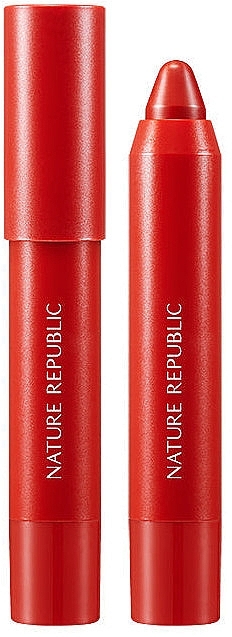 Бархатная помада-карандаш для губ - Nature Republic Eco Crayon Lip Velvet — фото N1