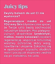 Восстанавливающая маска для губ - AA You.mmy Skin Raspberry Zen — фото N3