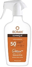 Духи, Парфюмерия, косметика Солнцезащитное молочко-спрей - Ecran Sunnique Protective Milk SPF50