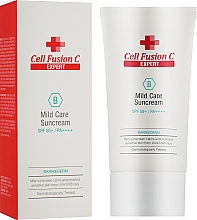 Крем солнцезащитный с церамидами - Cell Fusion C Expert Barriederm Mild Care Suncream SPF 50 + / РА++++ — фото N2