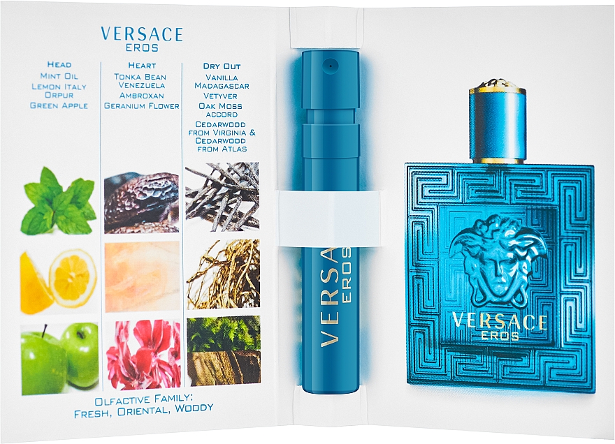 Versace Eros - Туалетна вода (пробник) — фото N2