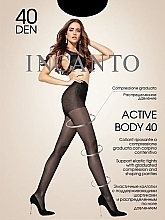 Женские классические колготки "Active Body", 40 Den, naturelle - Incanto — фото N1