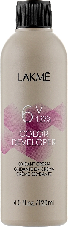 УЦІНКА Крем-окислювач - Lakme Color Developer 6V (1,8%) * — фото N1