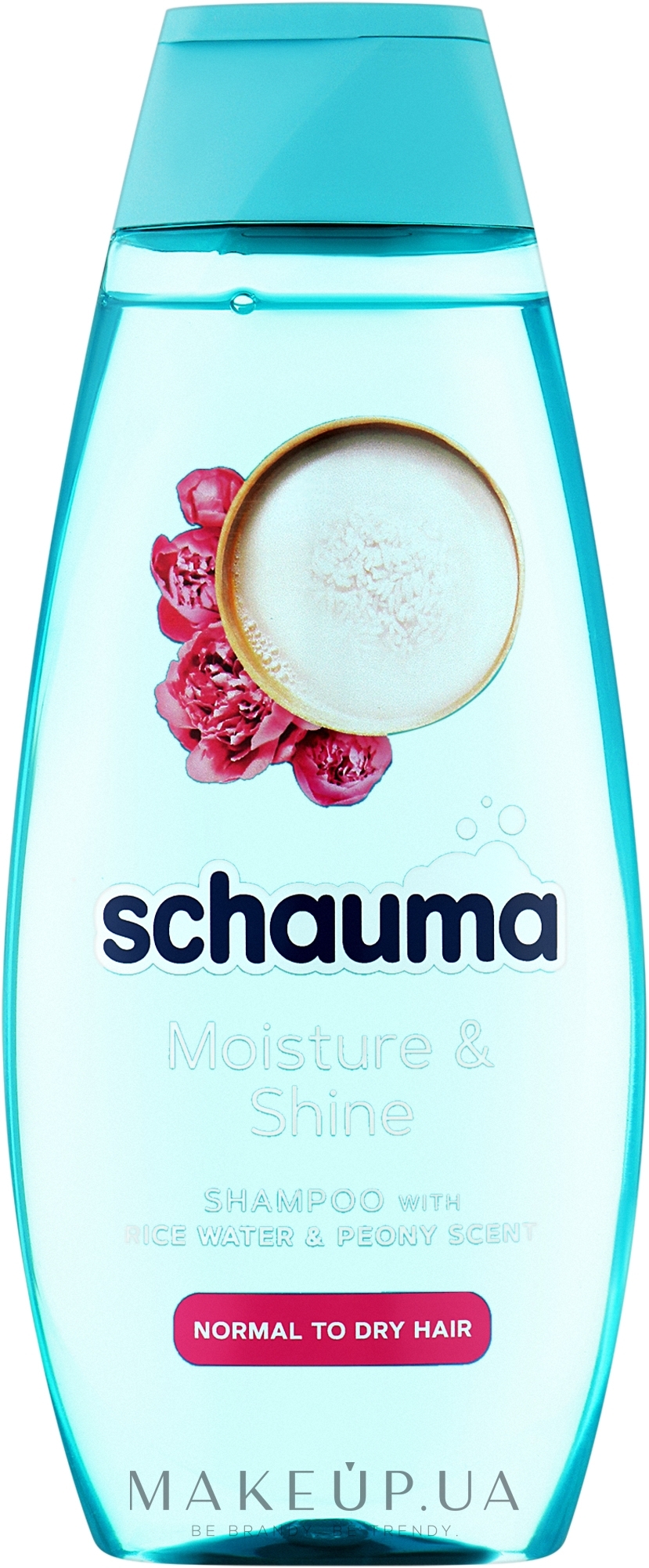 Шампунь для нормальных и сухих волос - Schauma Moisture & Shine Shampoo — фото 400ml