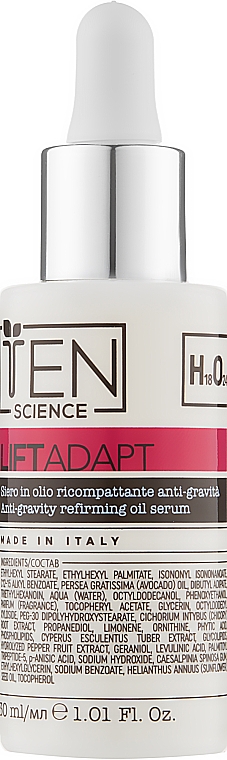 Олія-сироватка для ліфтингу обличчя - Ten Science Lift Adapt Oil Serum — фото N1