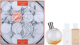 Парфумерія, косметика Hermes Eau des Merveilles - Набір (edt/50ml + b/lot/40ml + sh/gel/40ml)