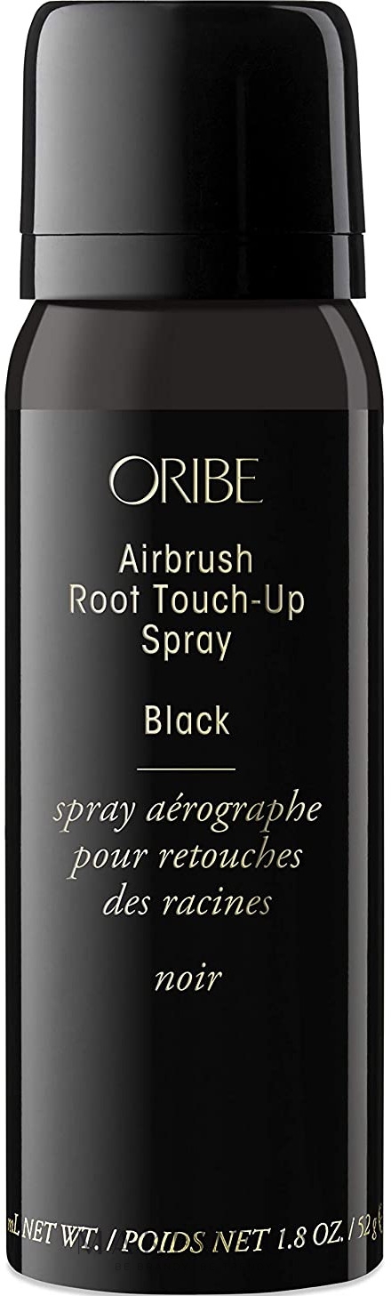 Спрей для зафарбовування прикореневої зони волосся, 75 мл - Oribe Airbrush Root Touch-Up Spray — фото Black