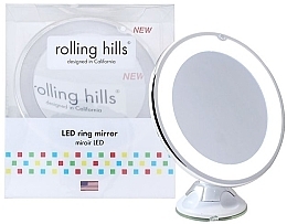 Парфумерія, косметика УЦІНКА Дзеркало з LED-підсвічуванням - Rolling Hills LED Ring Mirror *