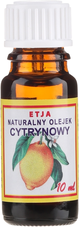 Натуральное эфирное масло лимона - Etja Natural Essential Lemon Oil  — фото N2