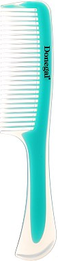 Гребень для волос 20,5 см, зеленая - Donegal Hair Comb — фото N1