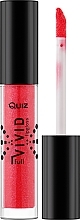 Парфумерія, косметика Зволожувальна блиск-помада - Quiz Cosmetics Vivid Full Brilliant Lipgloss