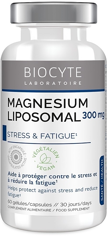 Ліпосомальний магній для зниження втоми - Biocyte Longevity Magnesium Liposomal — фото N1