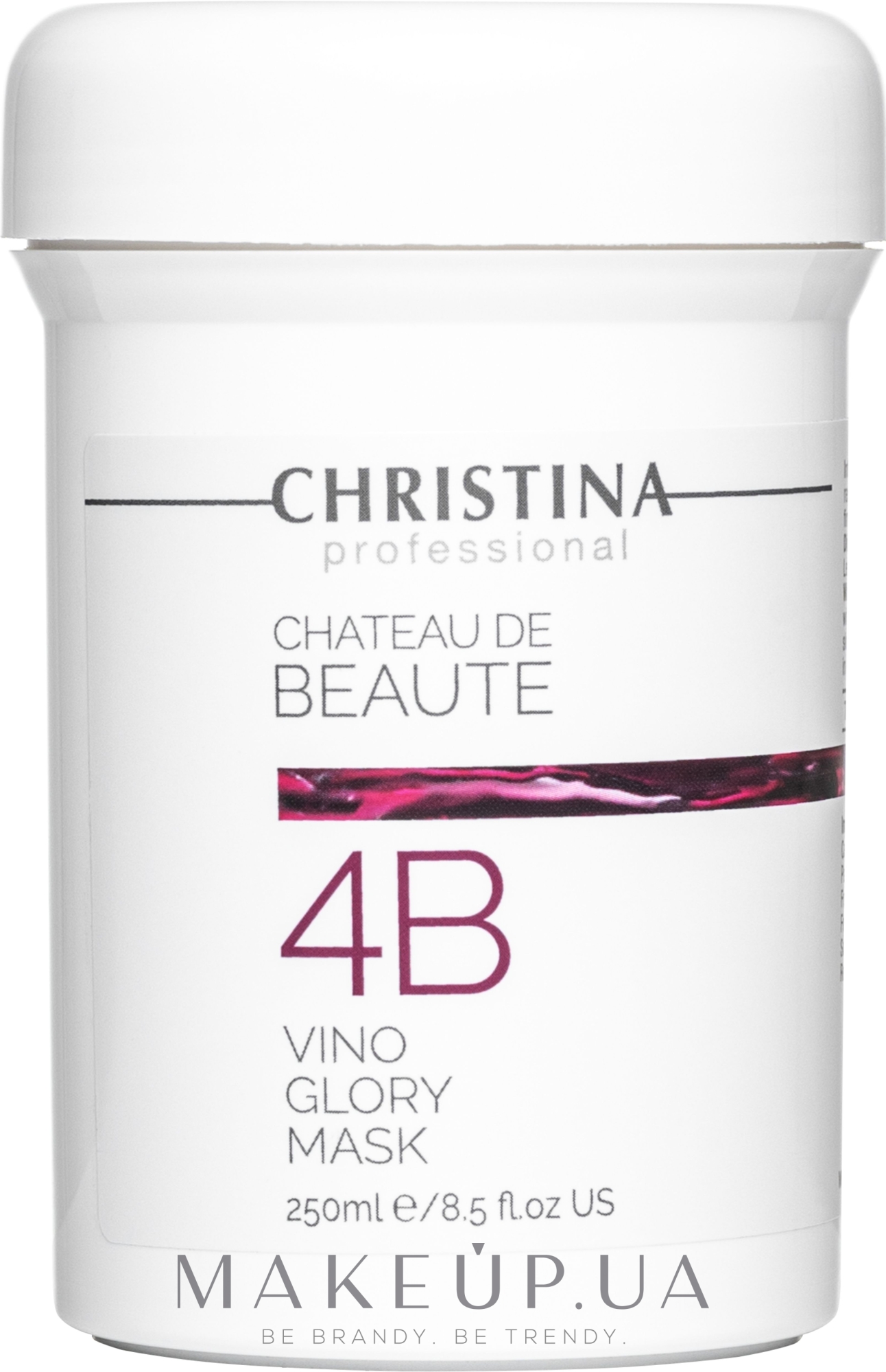 Маска для моментального лифтинга на основе экстракта винограда - Christina Chateau de Beaute Vino Glory Mask — фото 250ml