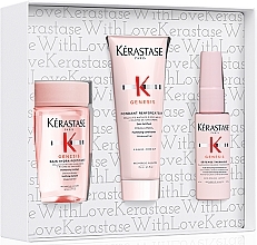 Набір мініатюр - Kerastase Genesis Mini Holiday Set (shmp/80ml + cond/75ml + h/spray/45ml) — фото N2