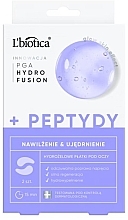 Гидрогелевые патчи под глаза с пептидами - L'biotica PGA Hydro Fusion — фото N1