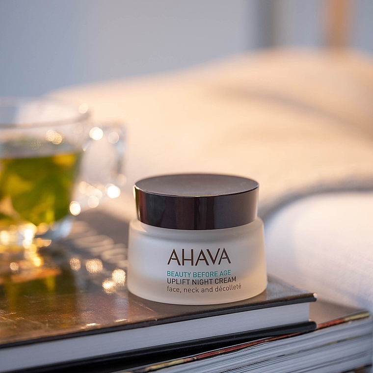 Лифтинговый ночной крем широкого спектра - Ahava Beauty Before Age Uplifting Night Cream For Face, Neck & Decollete — фото N6