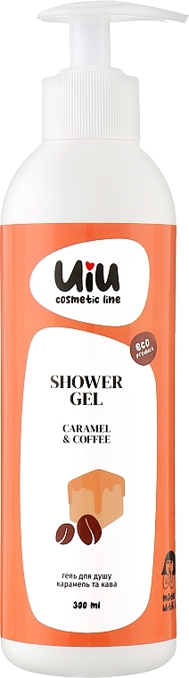 Гель для душа "Карамель & Кофе" - Uiu Shower Gel 