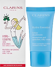 Зволожувальний крем для нормальної та схильної до сухості шкіри - Clarins Hydra-Essentiel Silky Cream Normal to Dry Skin — фото N2