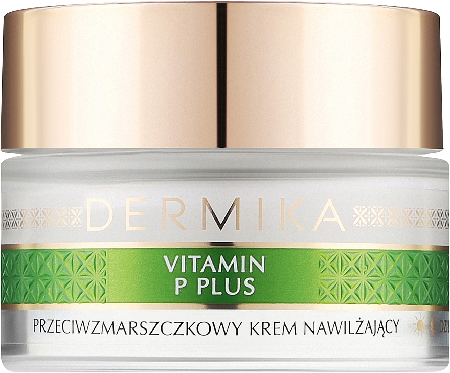 Гіпоалергенний зволожувальний крем для обличчя - Dermika Vitamin P Plus Face Cream — фото N1