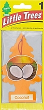 Духи, Парфюмерия, косметика Ароматизатор для автомобиля - Little Trees Coconut Car Air Freshener