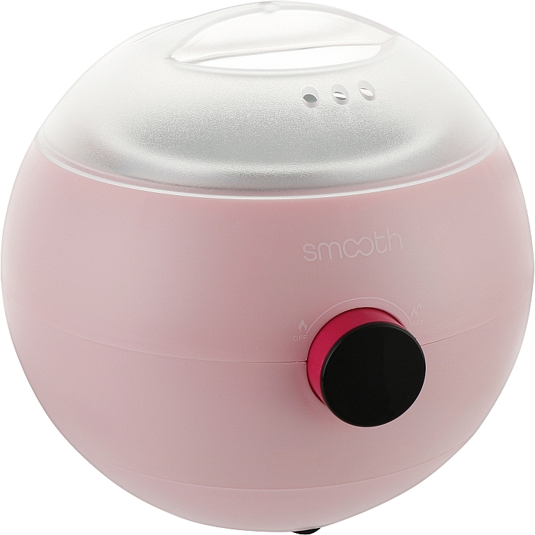 Воскоплав баночний DL-500 Pink на 100W та 500 мл, рожевий - SMOOTH Wax Warmer — фото N5