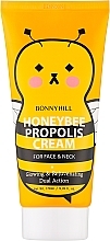 Крем для обличчя та шиї з екстрактом меду - Bonnyhill Honeybee Propolis Cream — фото N1