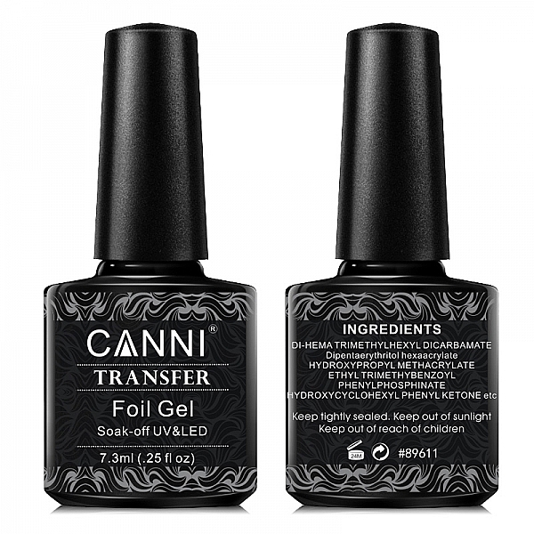 Гель трансферний - Canni Transfer Foil Gel — фото N2