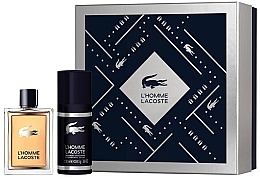 Духи, Парфюмерия, косметика Lacoste L'Homme - Набор (edt/100ml + deo/150ml)